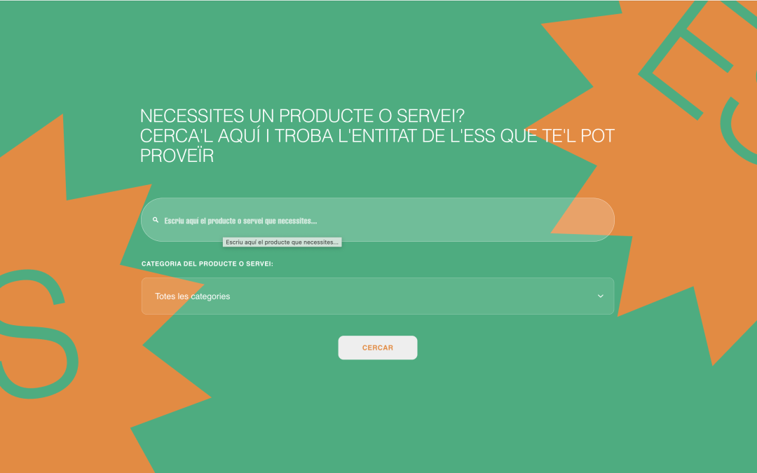 Quatre noves entitats s’incorporen al Cercador de l’ESS